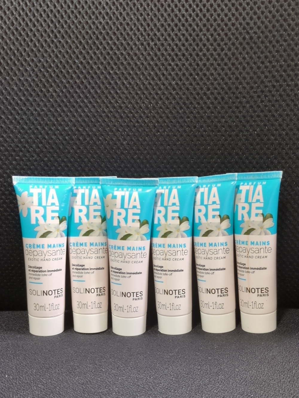 Lot Of 6 Solinotes Mini Hand Cream Gardenia Tiare With Shea Butter Gift